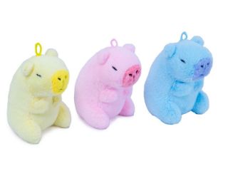 Obrázek z Kapybara plyš 15cm, 3dr (žlutá, modrá, růžová) 